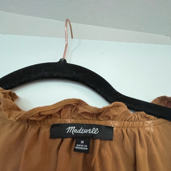 Tie-Neck Tiered Mini Dress in Bloom Dot - Picture 3 of 3